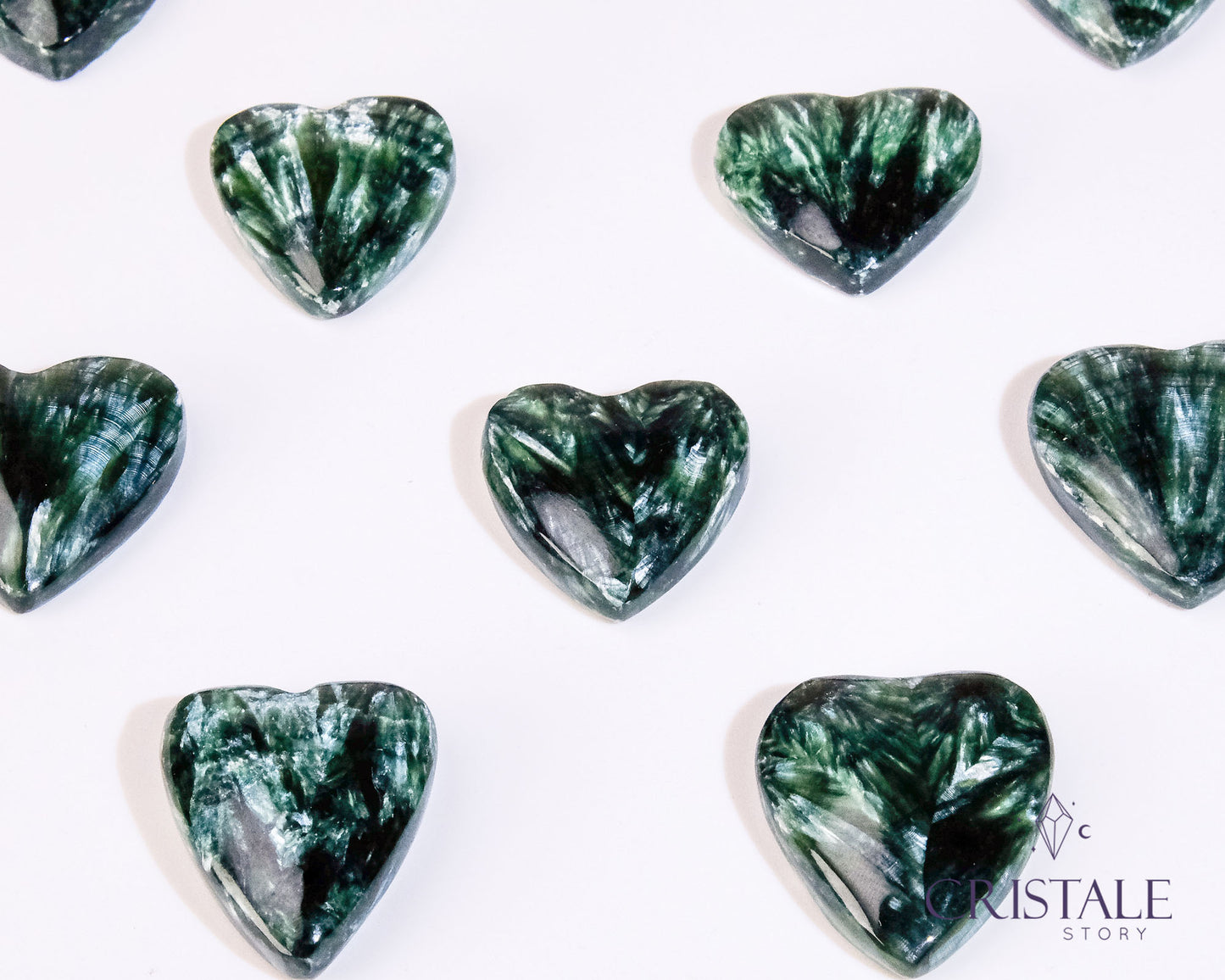 Seraphinite Mini Heart