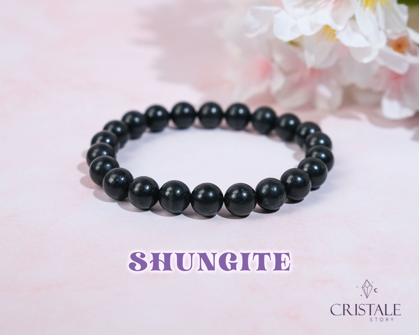 8mm Shungite Bracelet