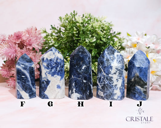 Sodalite Point | F-J