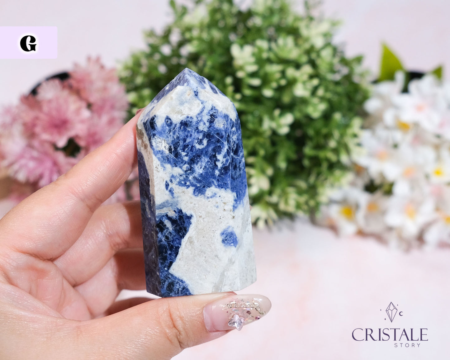 Sodalite Point | F-J