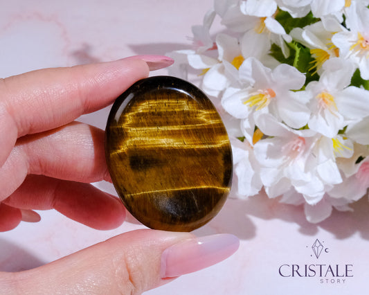 Tiger's Eye Worry Stone