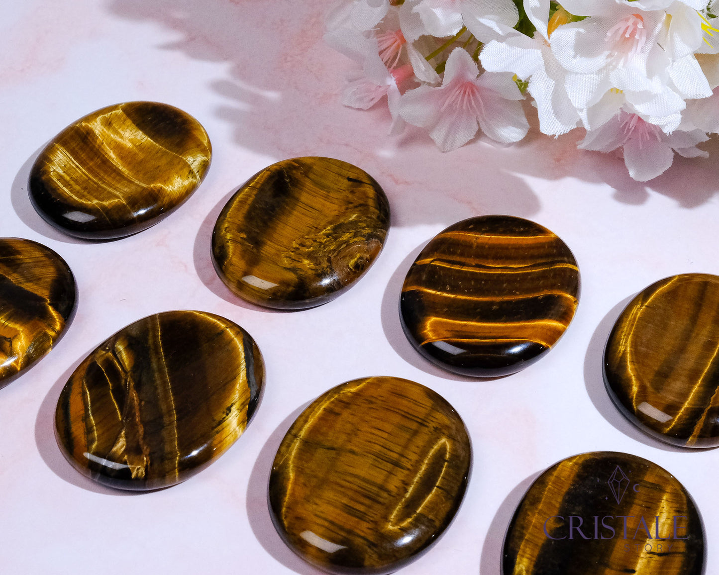 Tiger's Eye Worry Stone