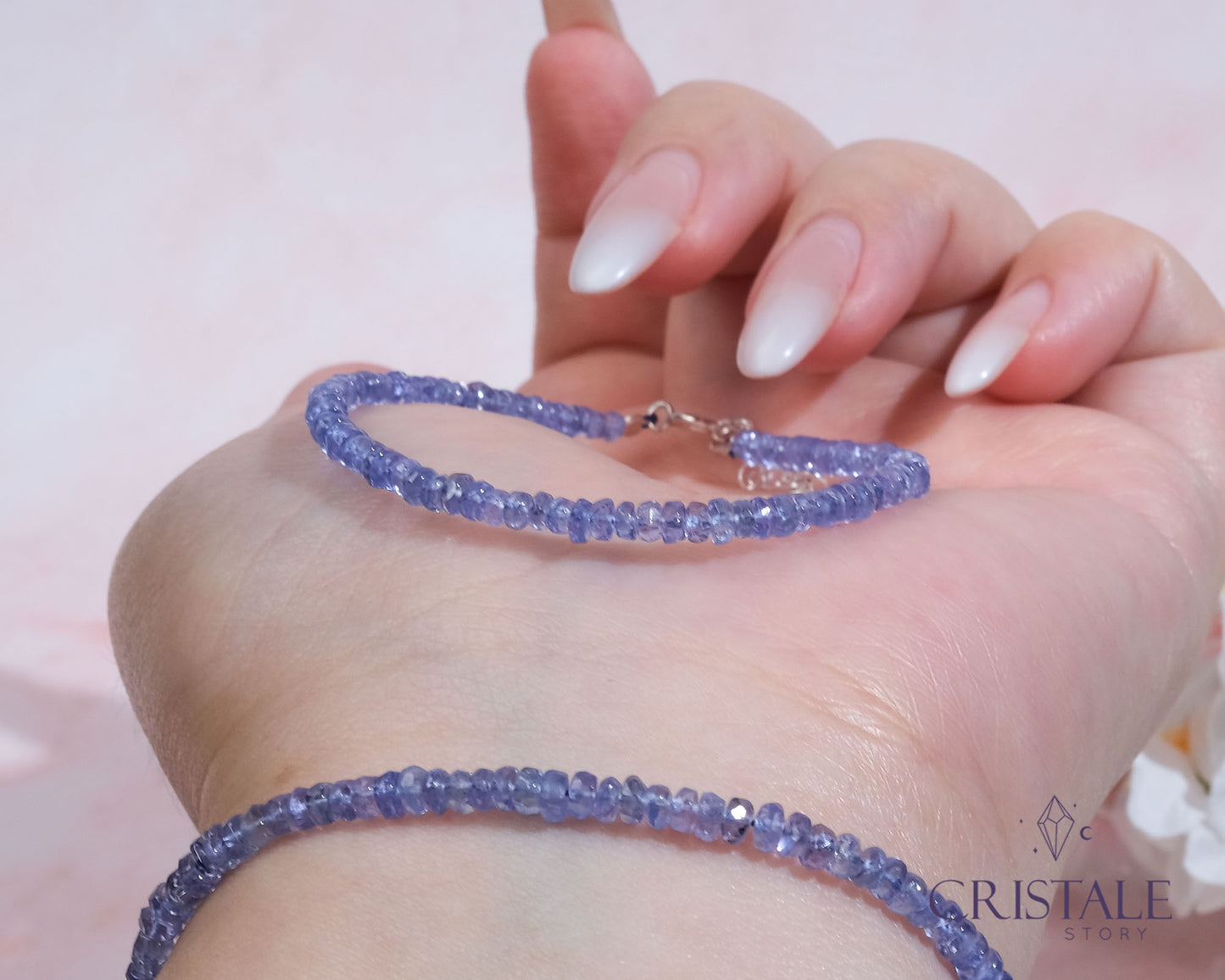 Tanzanite Dainty Bracelet