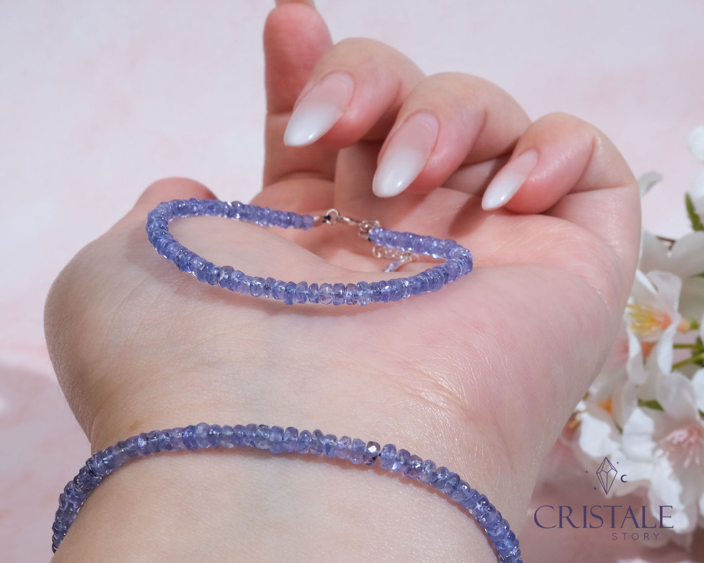 Tanzanite Dainty Bracelet