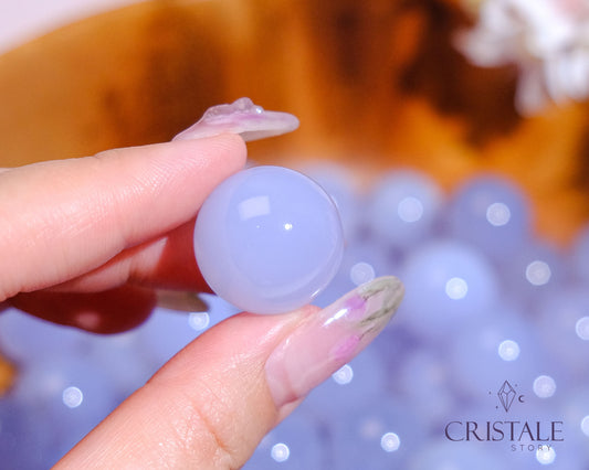 Blue Chalcedony Sphere 21mm