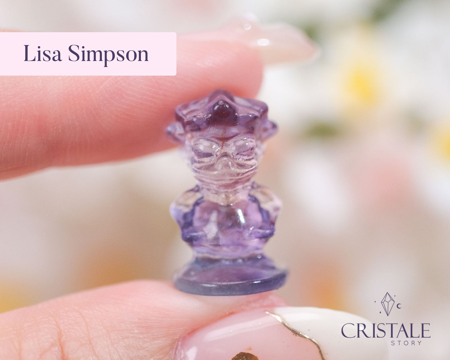 Mini Fluorite Simpsons Family