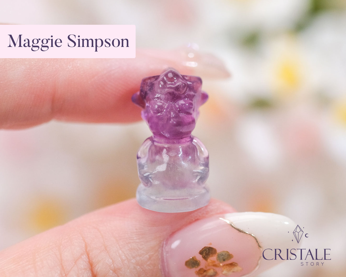 Mini Fluorite Simpsons Family