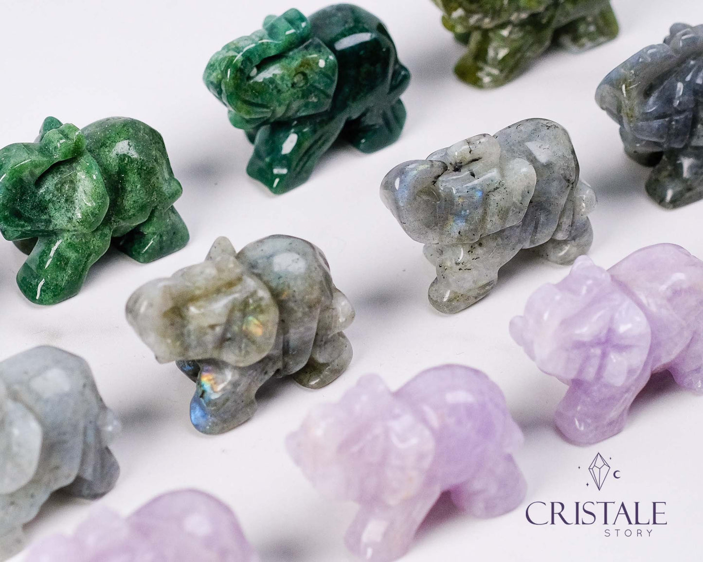 Mini Crystal Elephant