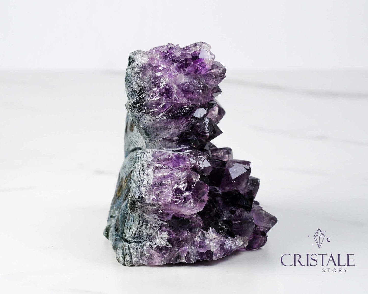 Amethyst Squirrel Shaped Cluster #2