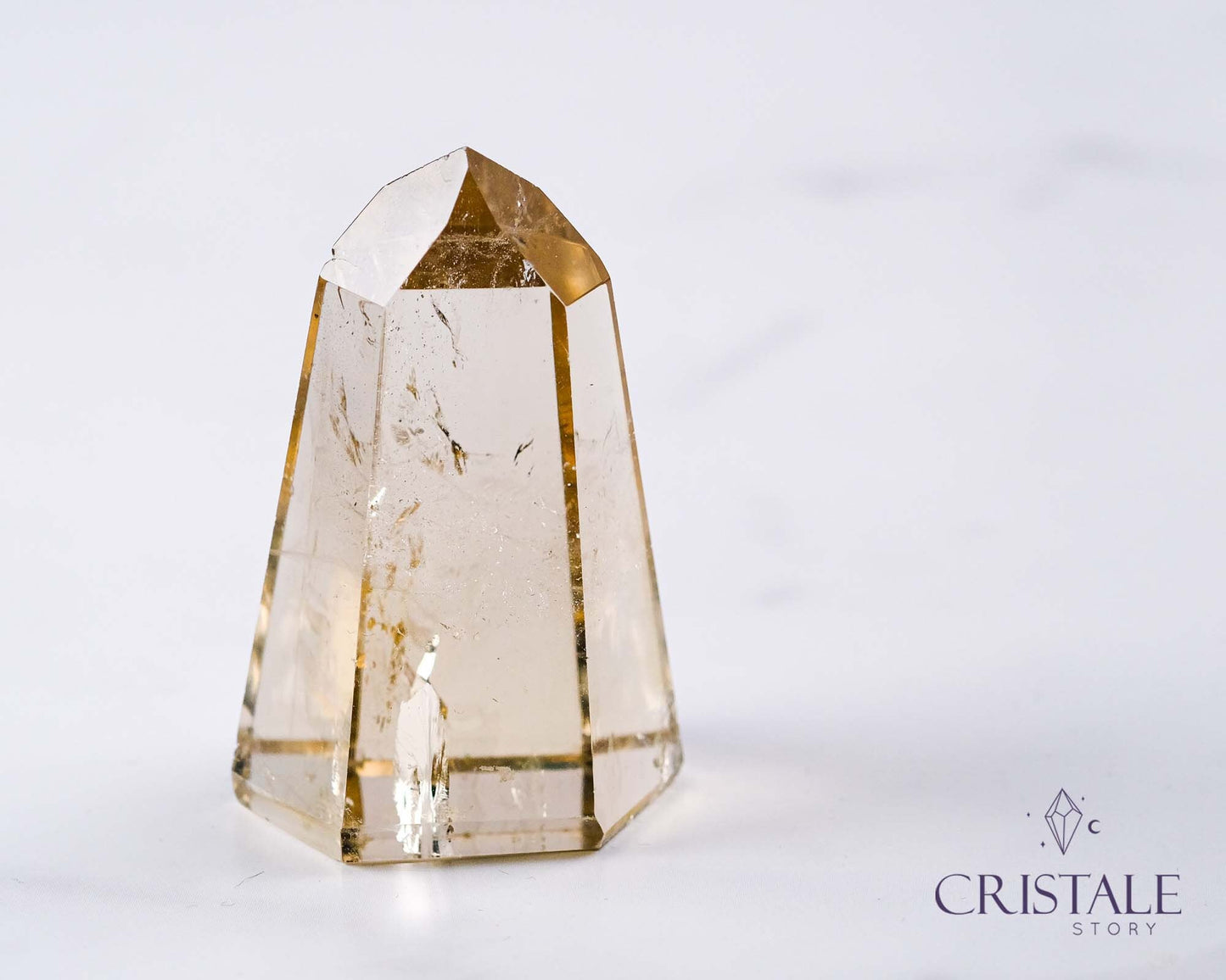 Natural Citrine Point #3