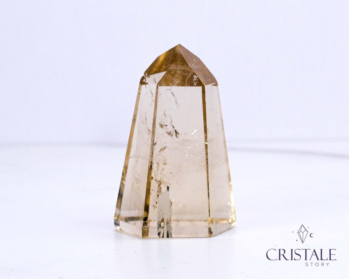 Natural Citrine Point #3