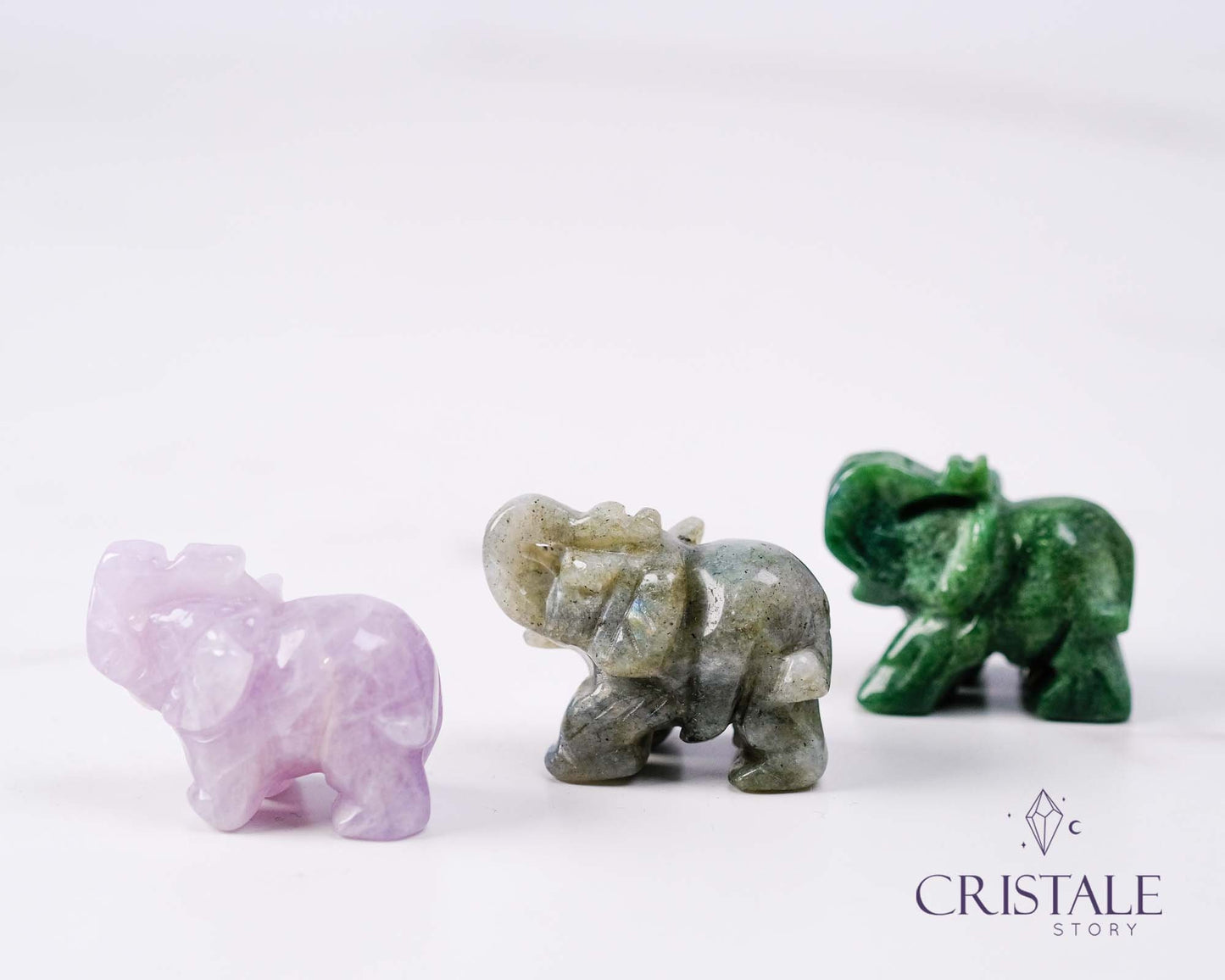 Mini Crystal Elephant