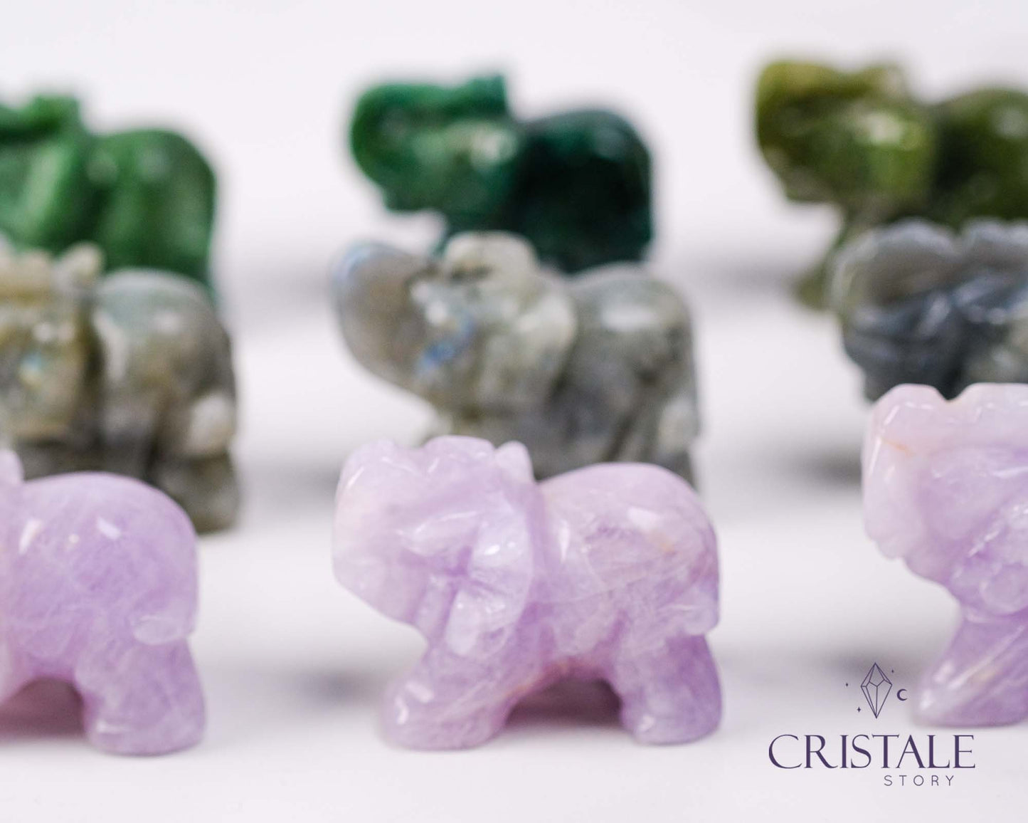 Mini Crystal Elephant