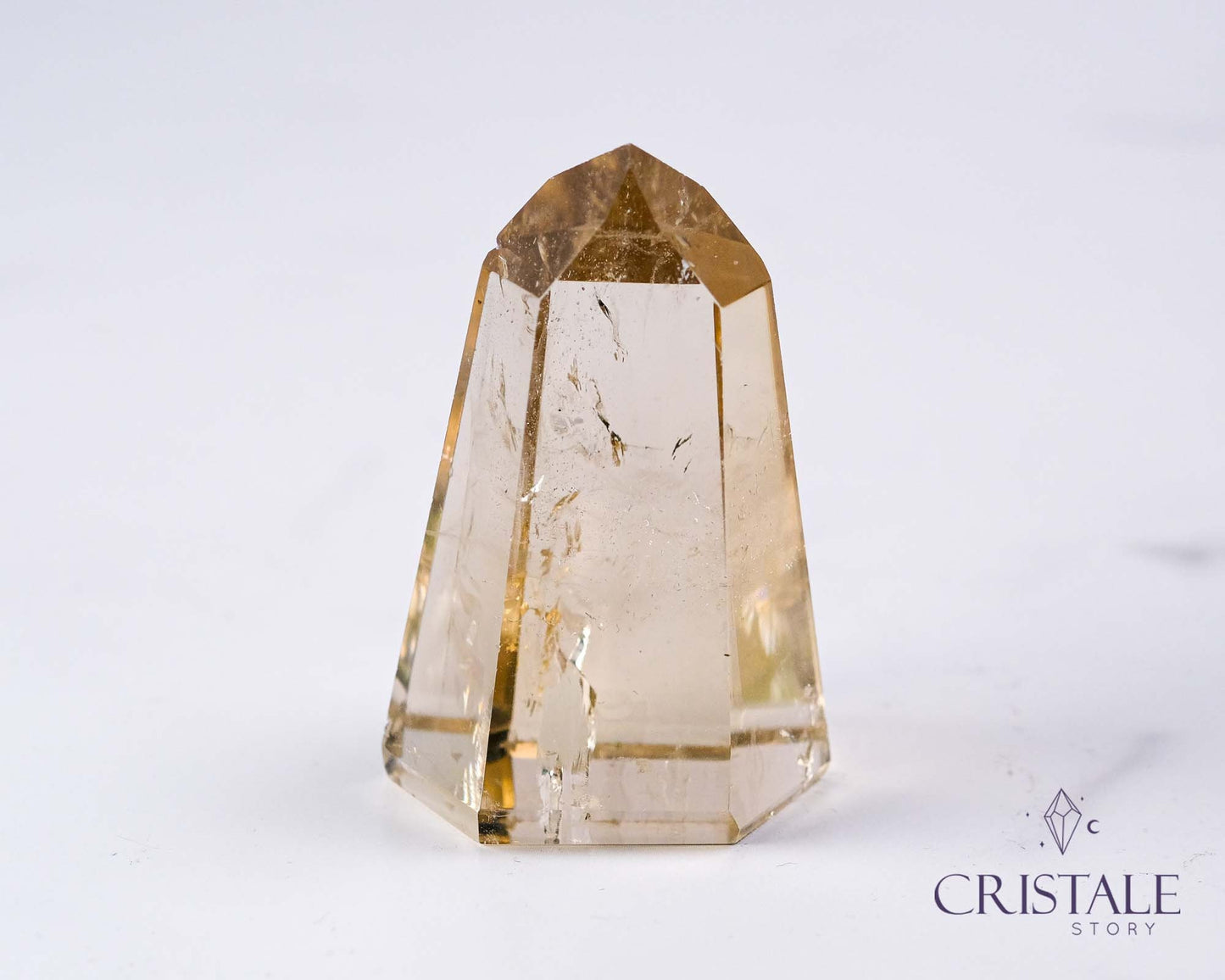 Natural Citrine Point #3