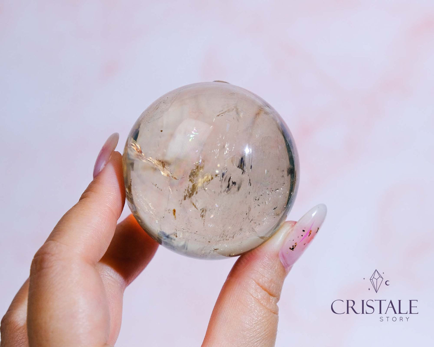 Natural Citrine Sphere #3