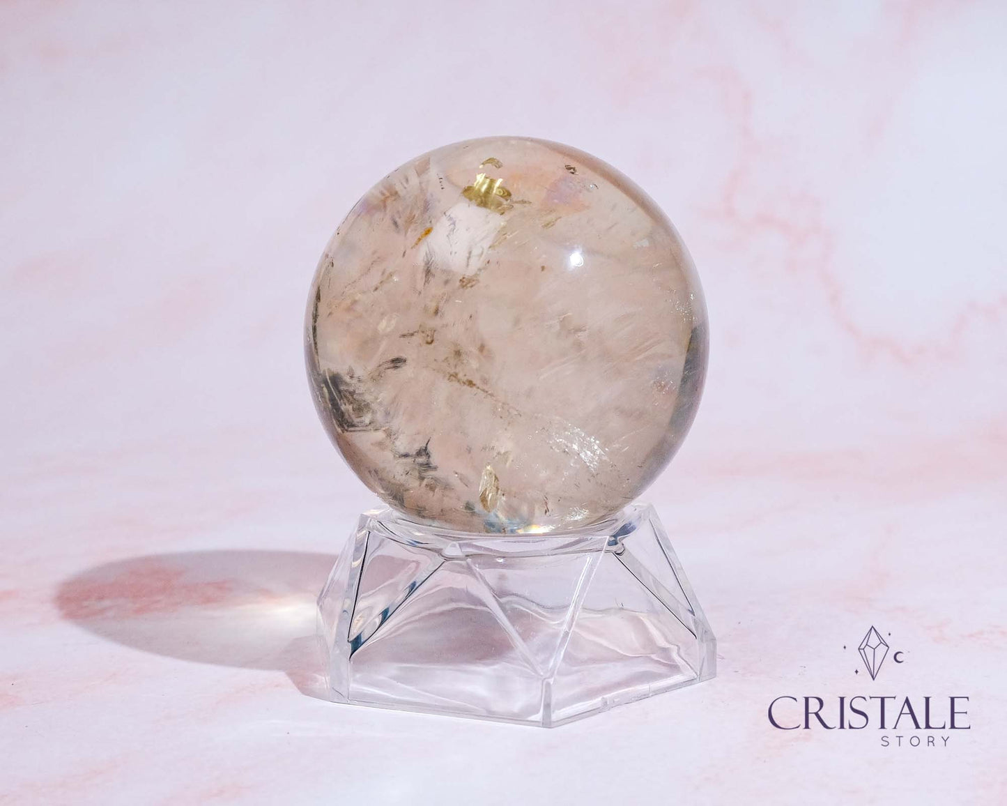 Natural Citrine Sphere #3