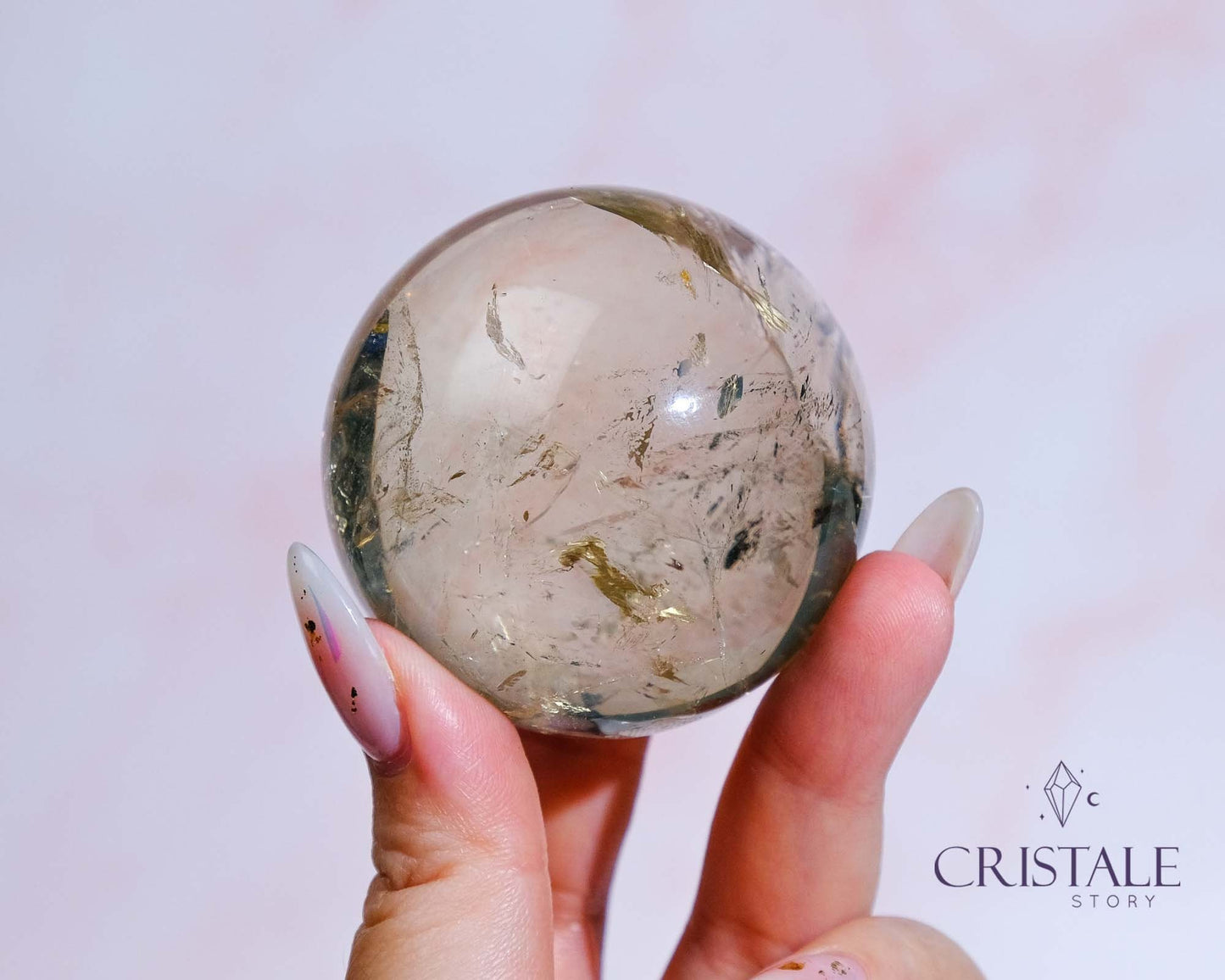 Natural Citrine Sphere #3