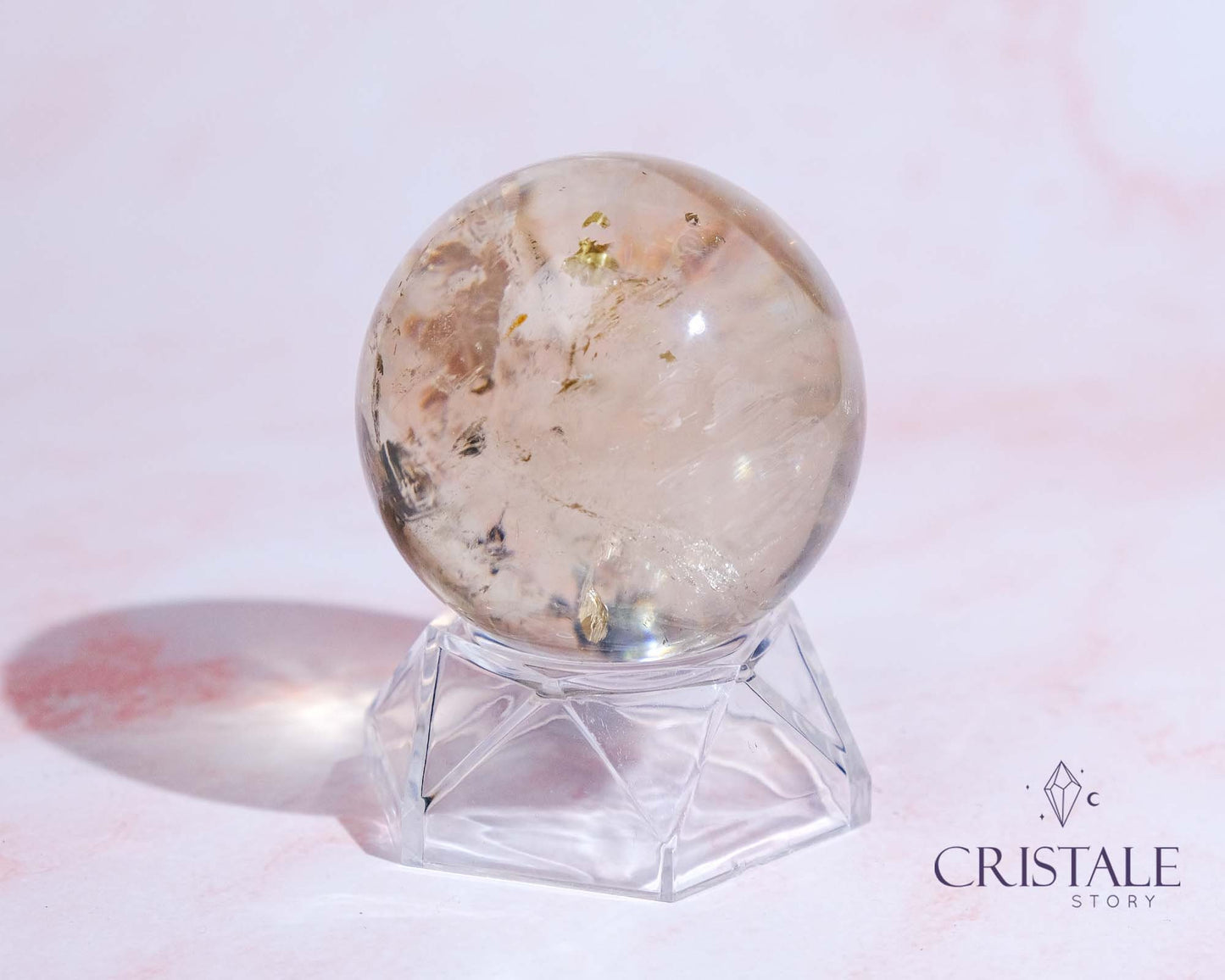 Natural Citrine Sphere #3