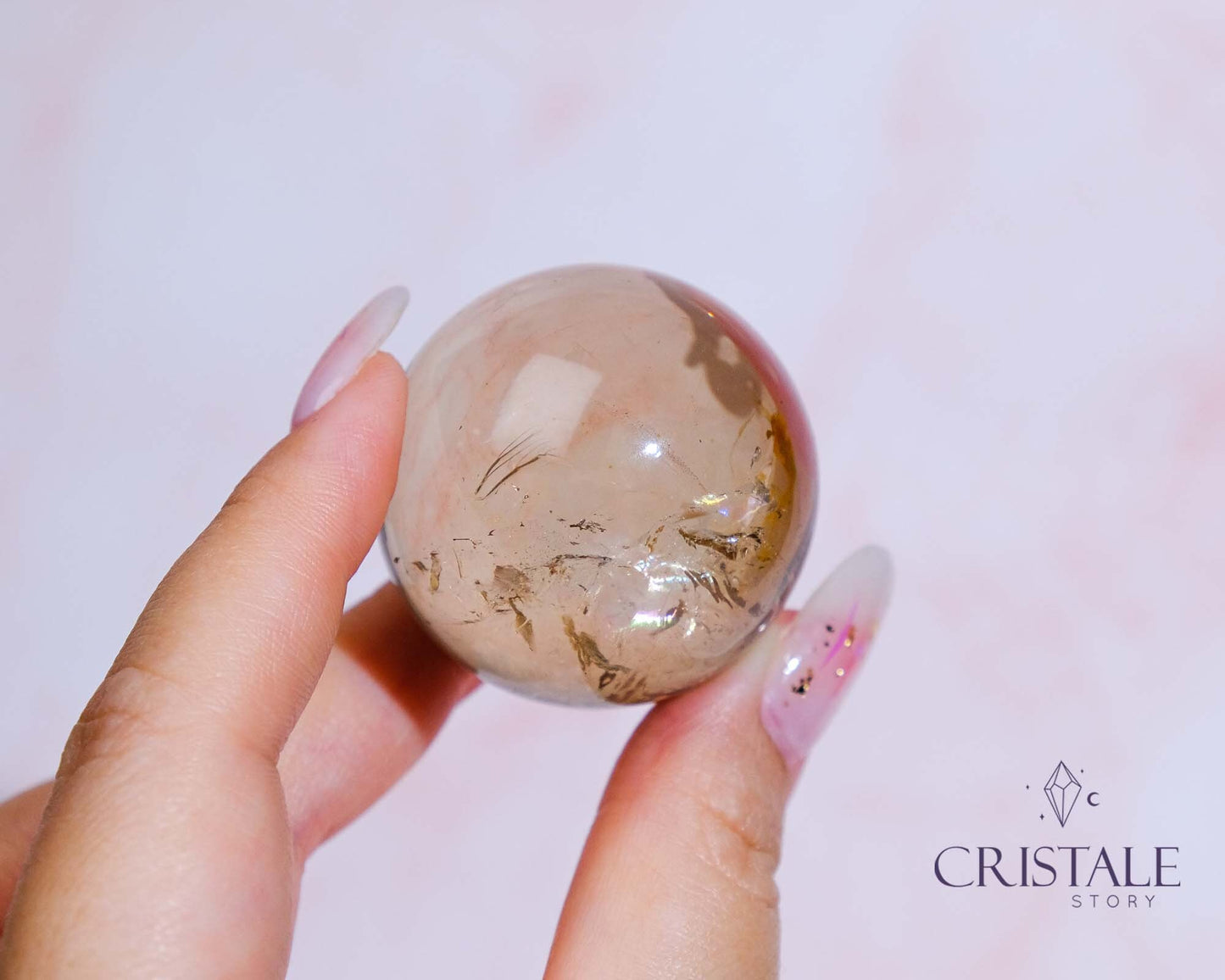 Natural Citrine Sphere #2