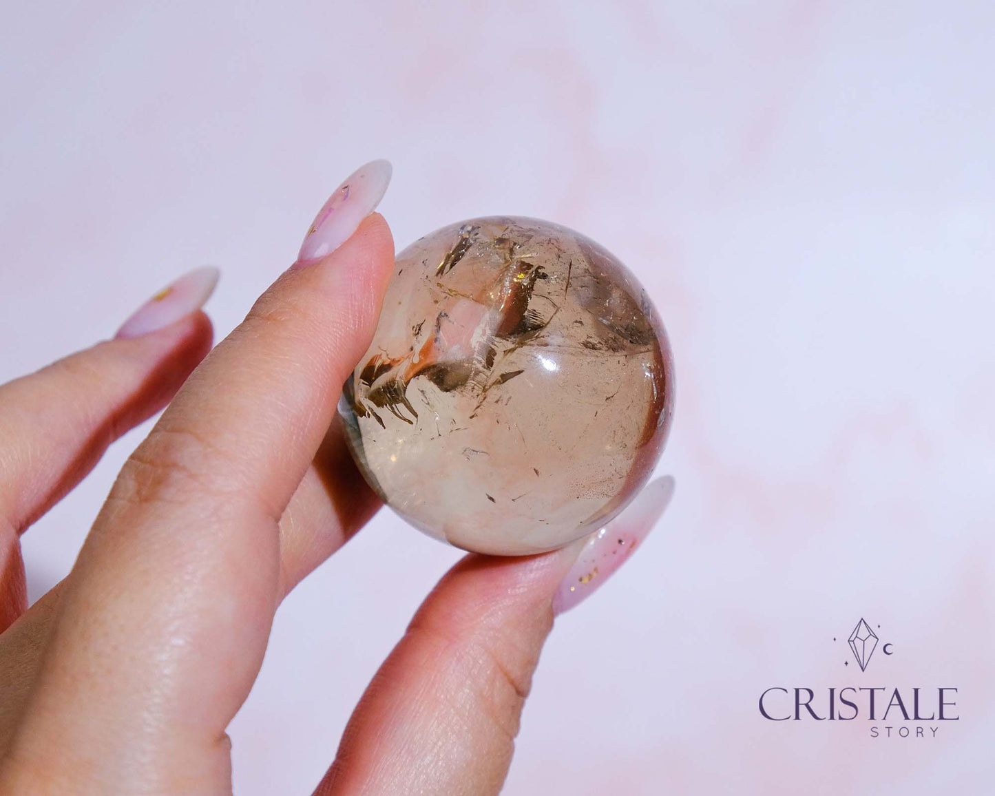 Natural Citrine Sphere #2