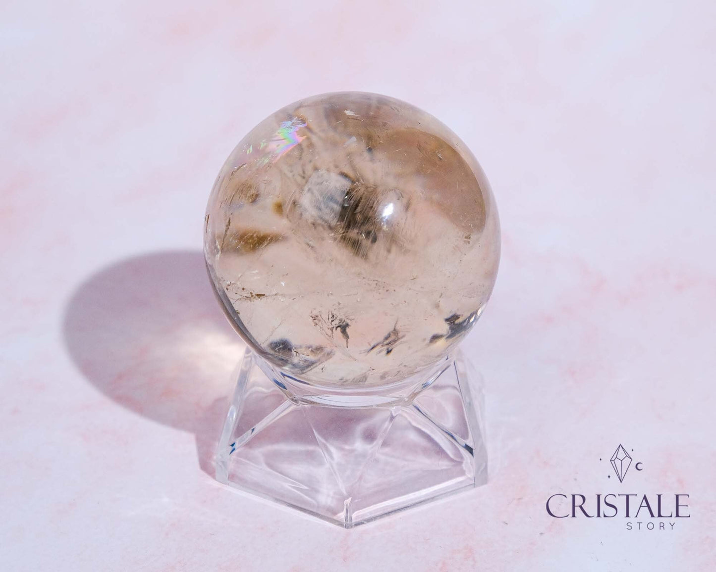 Natural Citrine Sphere #3