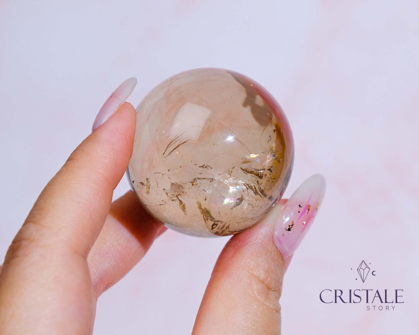 Natural Citrine Sphere #2