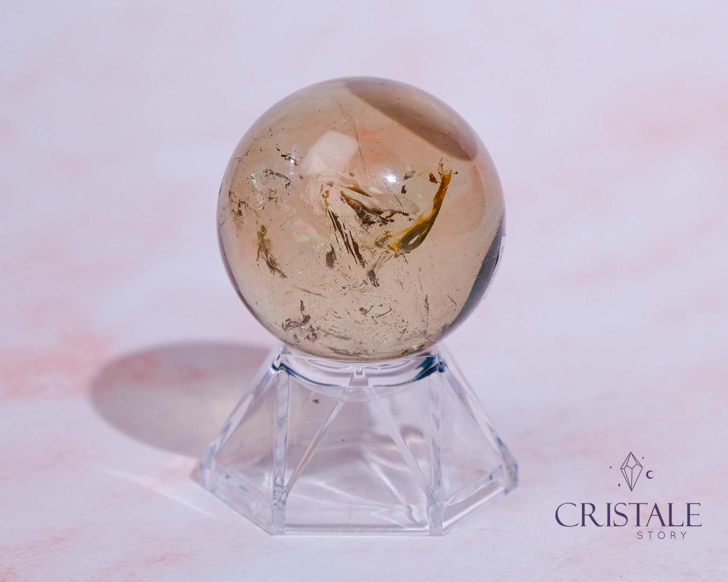 Natural Citrine Sphere #2