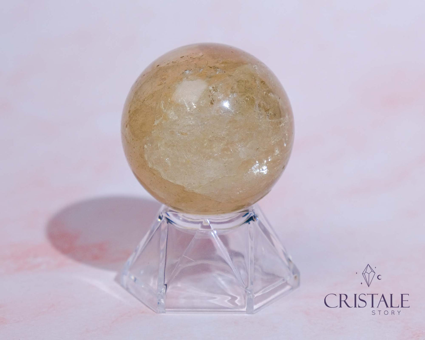 Natural Citrine Sphere #1