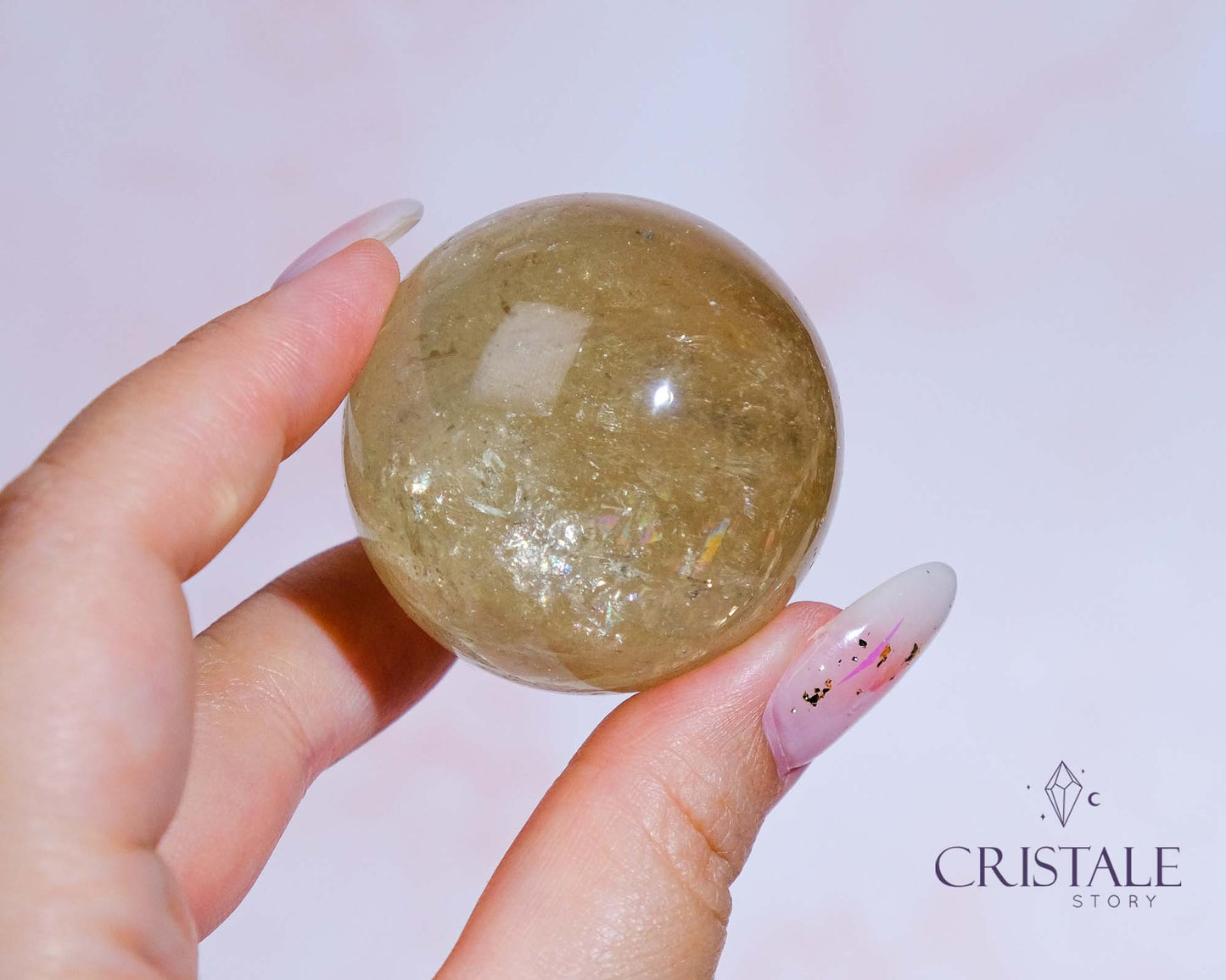 Natural Citrine Sphere #1