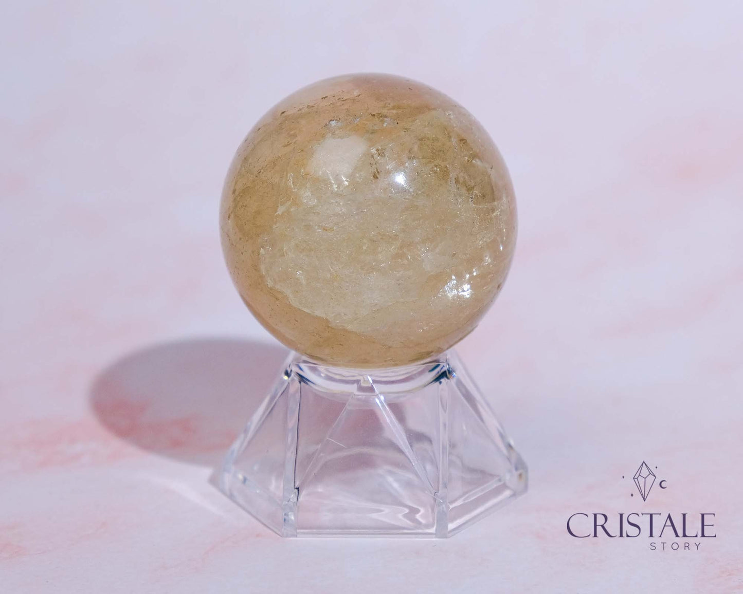 Natural Citrine Sphere #1