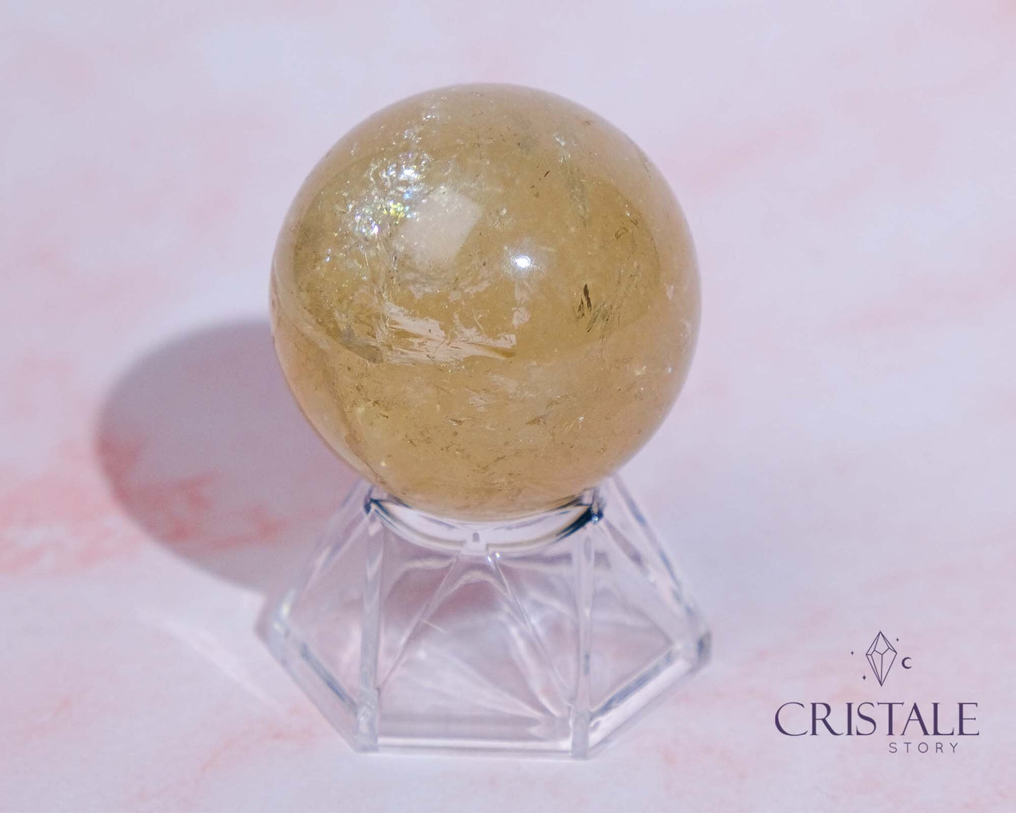 Natural Citrine Sphere #1