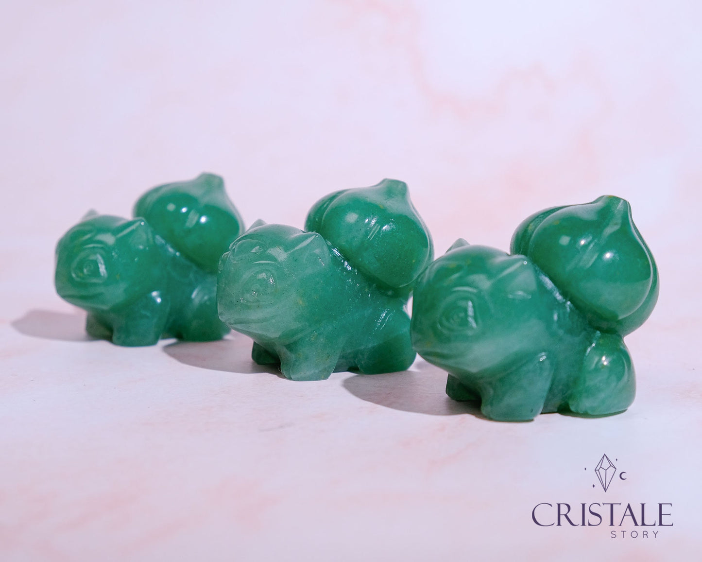 Green Aventurine Bulbasaur