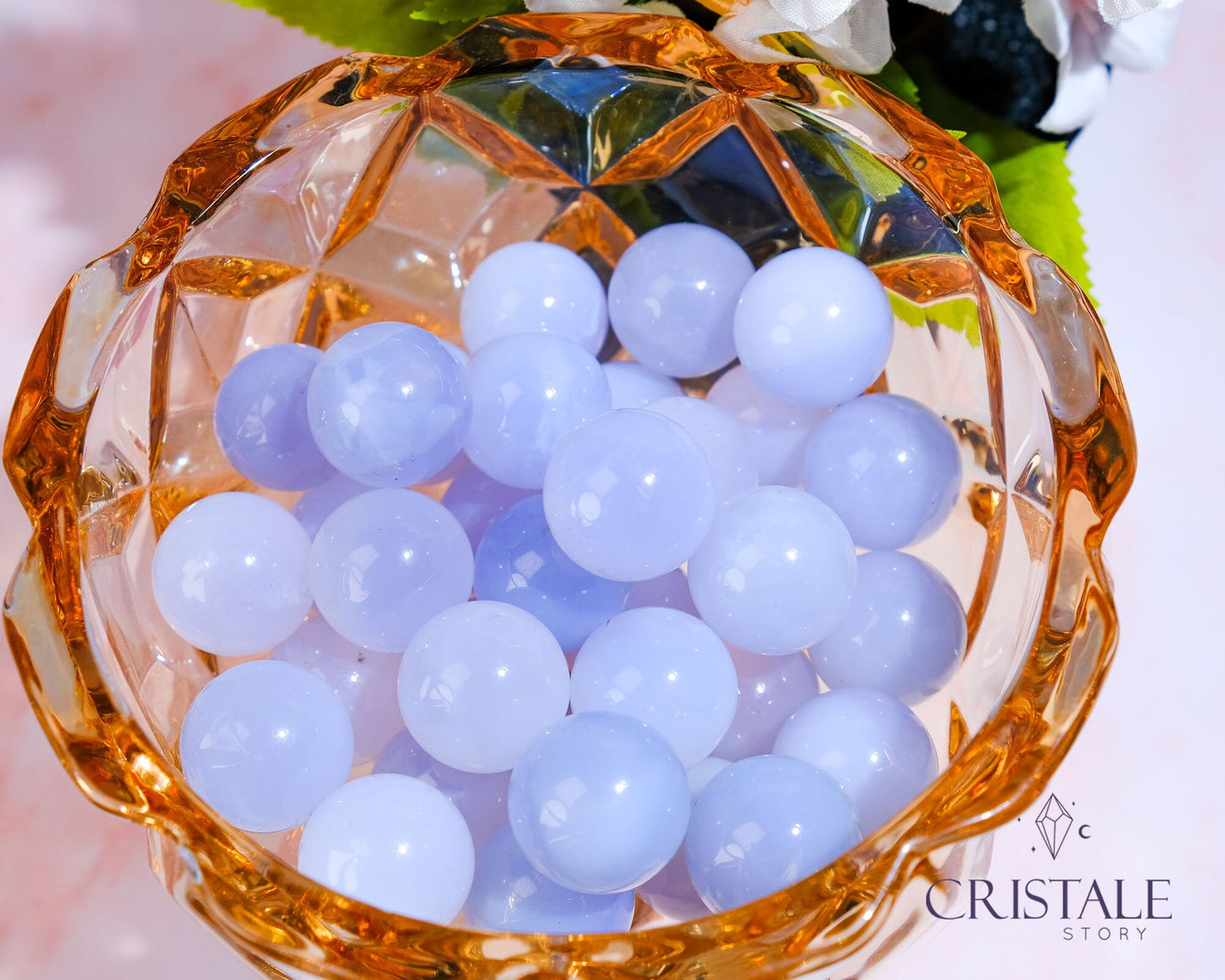 Blue Chalcedony Mini Sphere 17mm