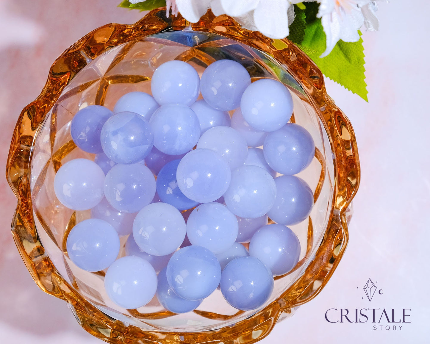 Blue Chalcedony Mini Sphere 17mm