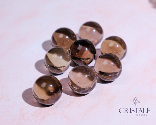 18mm Smoky Quartz Mini Sphere