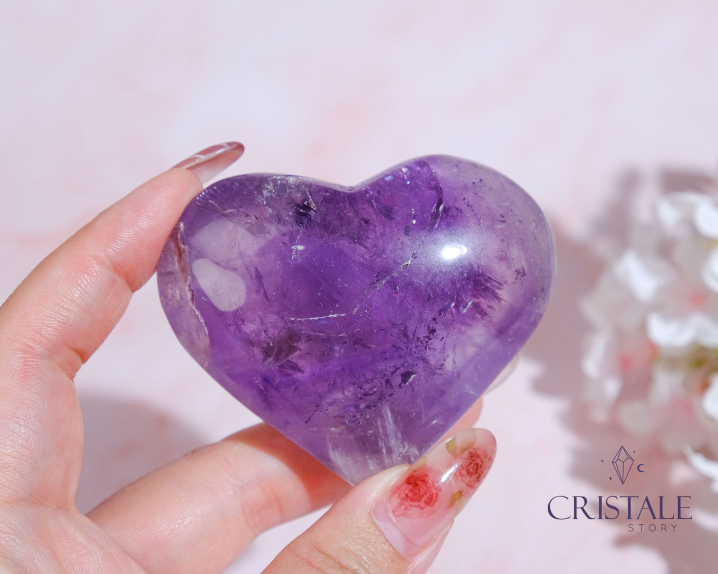 Amethyst Heart