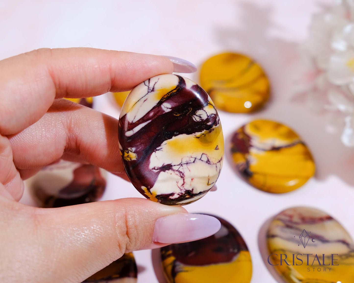 Mookaite Worry Stone