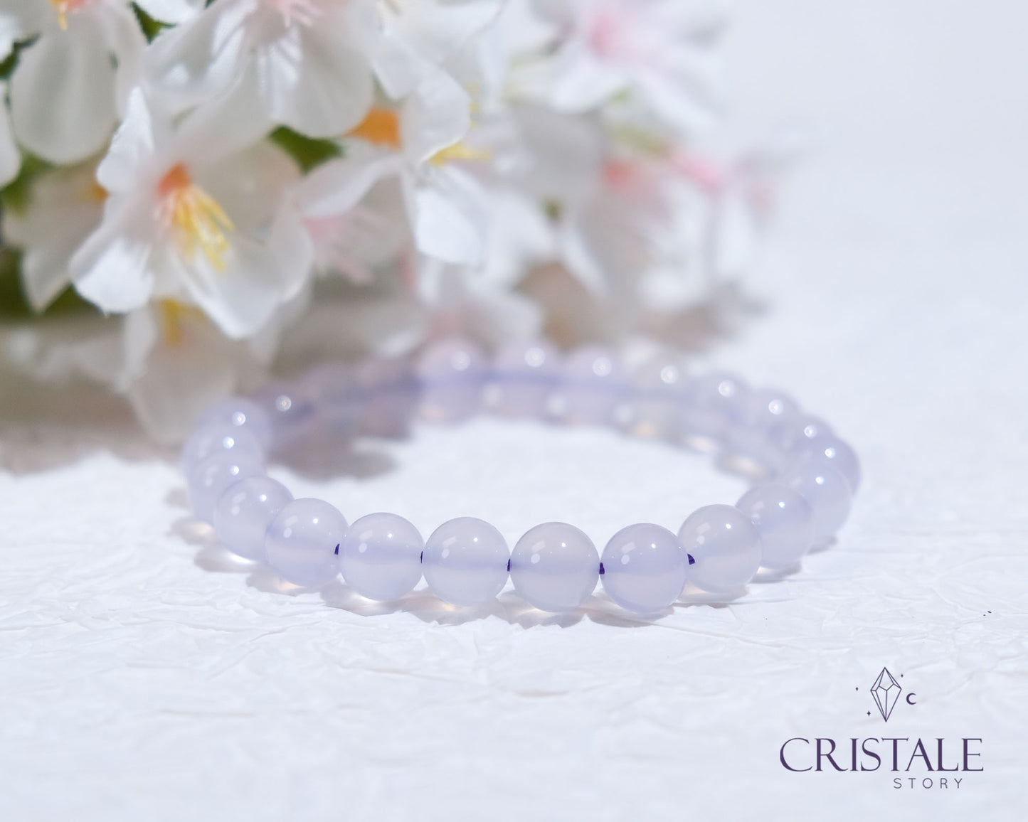 Purple Chalcedony Bracelet