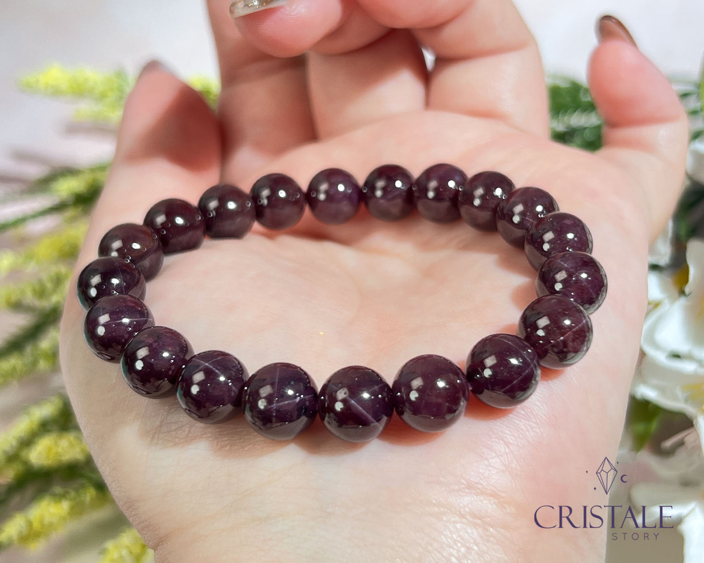 High Quality Star Garnet Bracelet