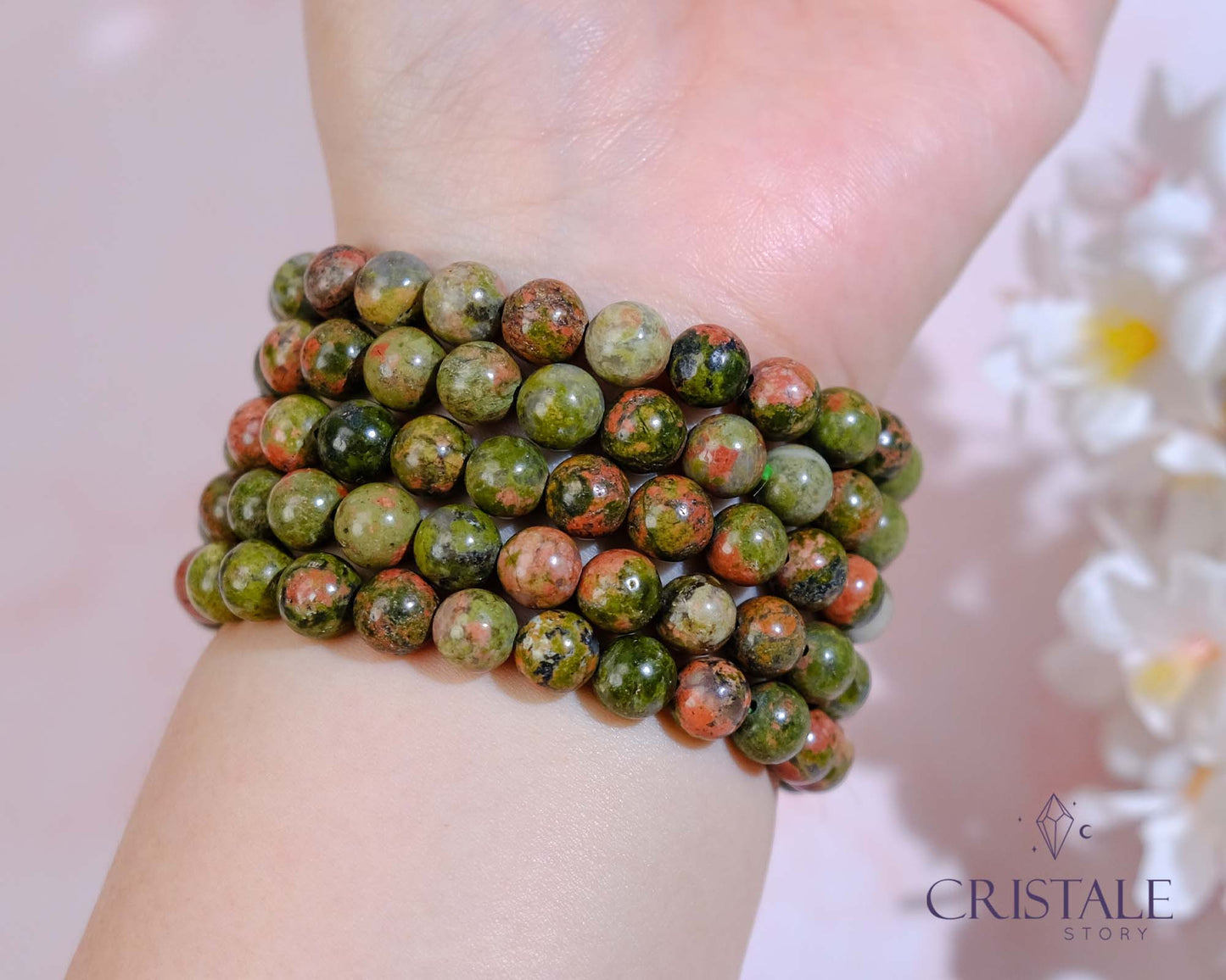 Unakite Bracelet